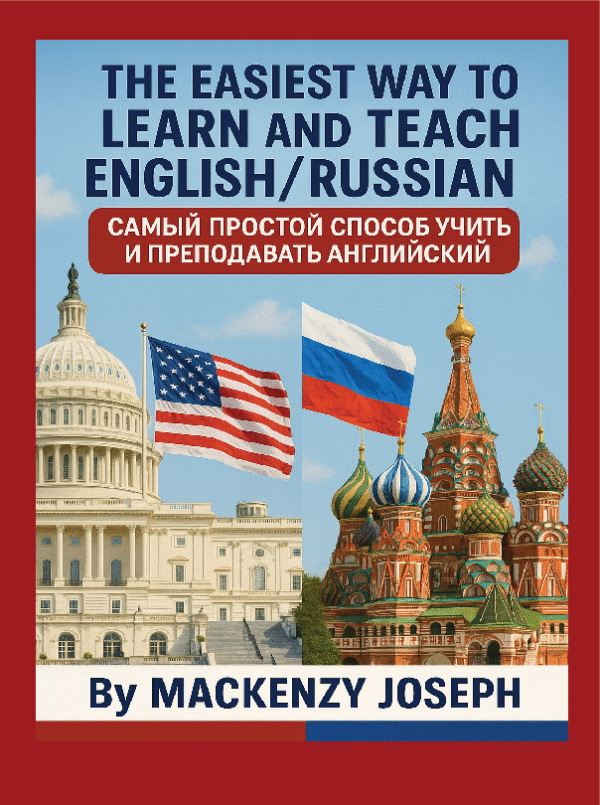 “Bilingual English-Russian Book Cover”