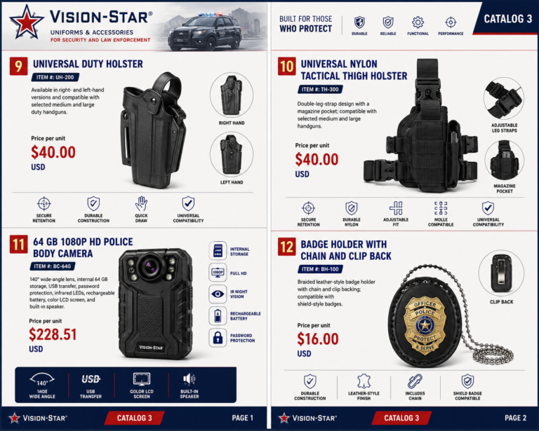 body camera & duty holster