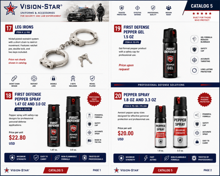 pepper gel handcuff & pepper spray