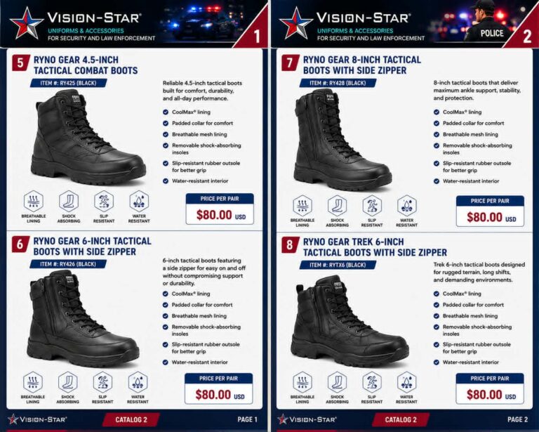 police boots